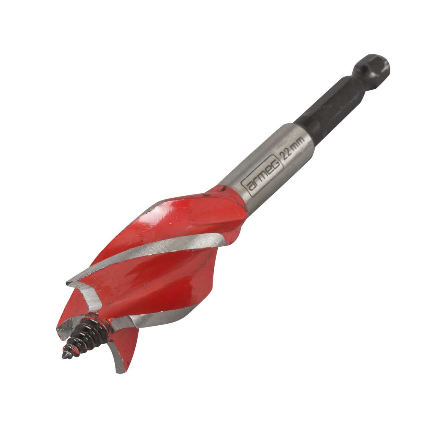 Armeg 22mm Woodbeaver Drill Bit 120mm Stubby Length