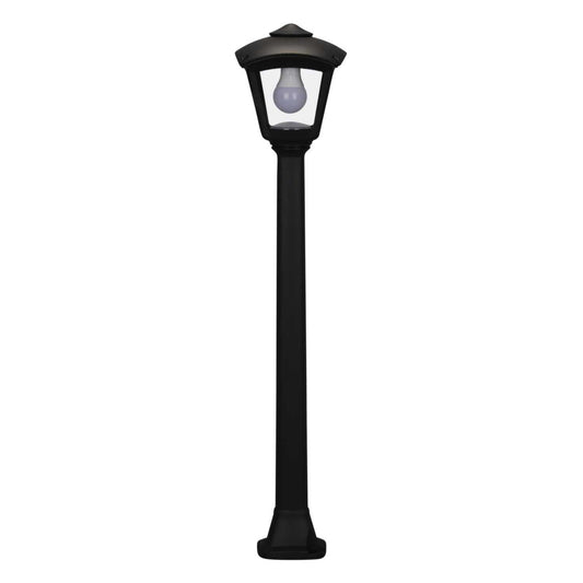 Asbac Lighting Roby Giaffa 8.5W LED CCT Post Lantern Black