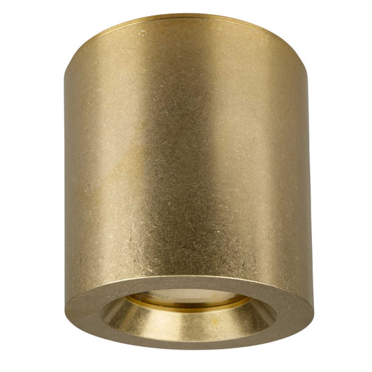Astro Lighting Kos Round Surface Downlight Solid Brass