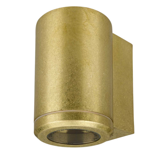 Astro Lighting Jura Single GU10 Down Wall Light Brass