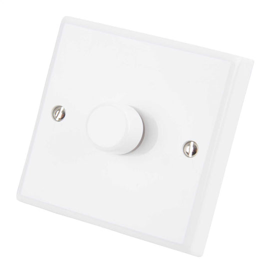 Aurora Lighting 400W/VA 1 Gang 2 Way Rotary Dimmer