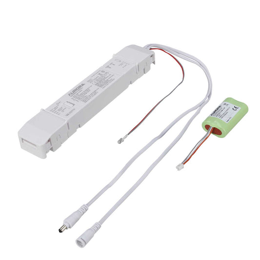 Aurora Lighting 2.5W 3 Hour Maintained Manual/Self Test Emergency Pack for Downlights and Panels
