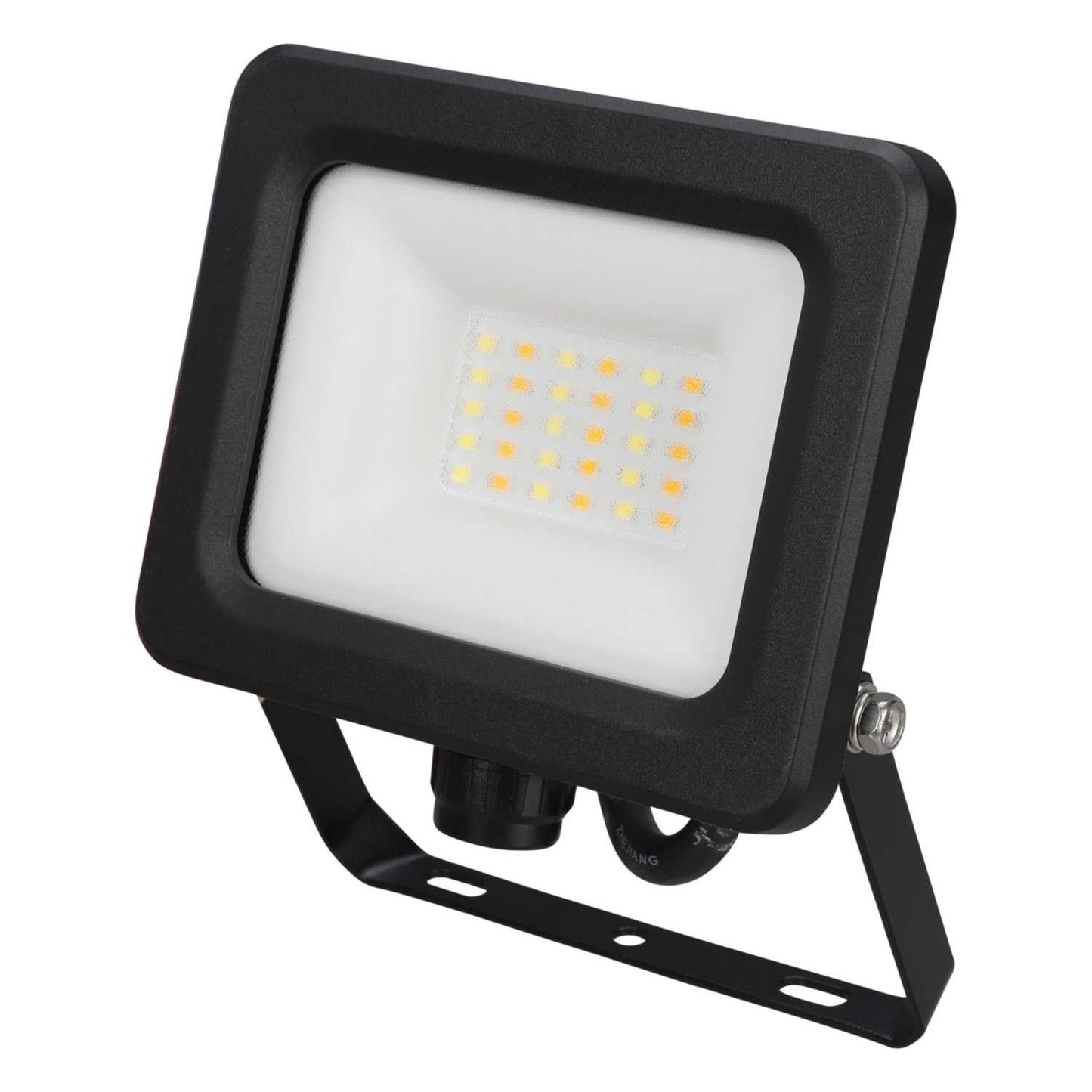 Aurora Lighting VelaCS 10W LED Tri-Colour Floodlight Black