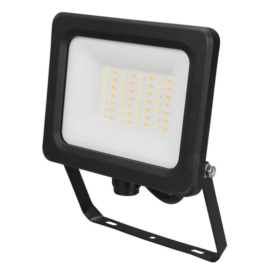 Aurora Lighting VelaCS 20W LED Tri-Colour Floodlight Black