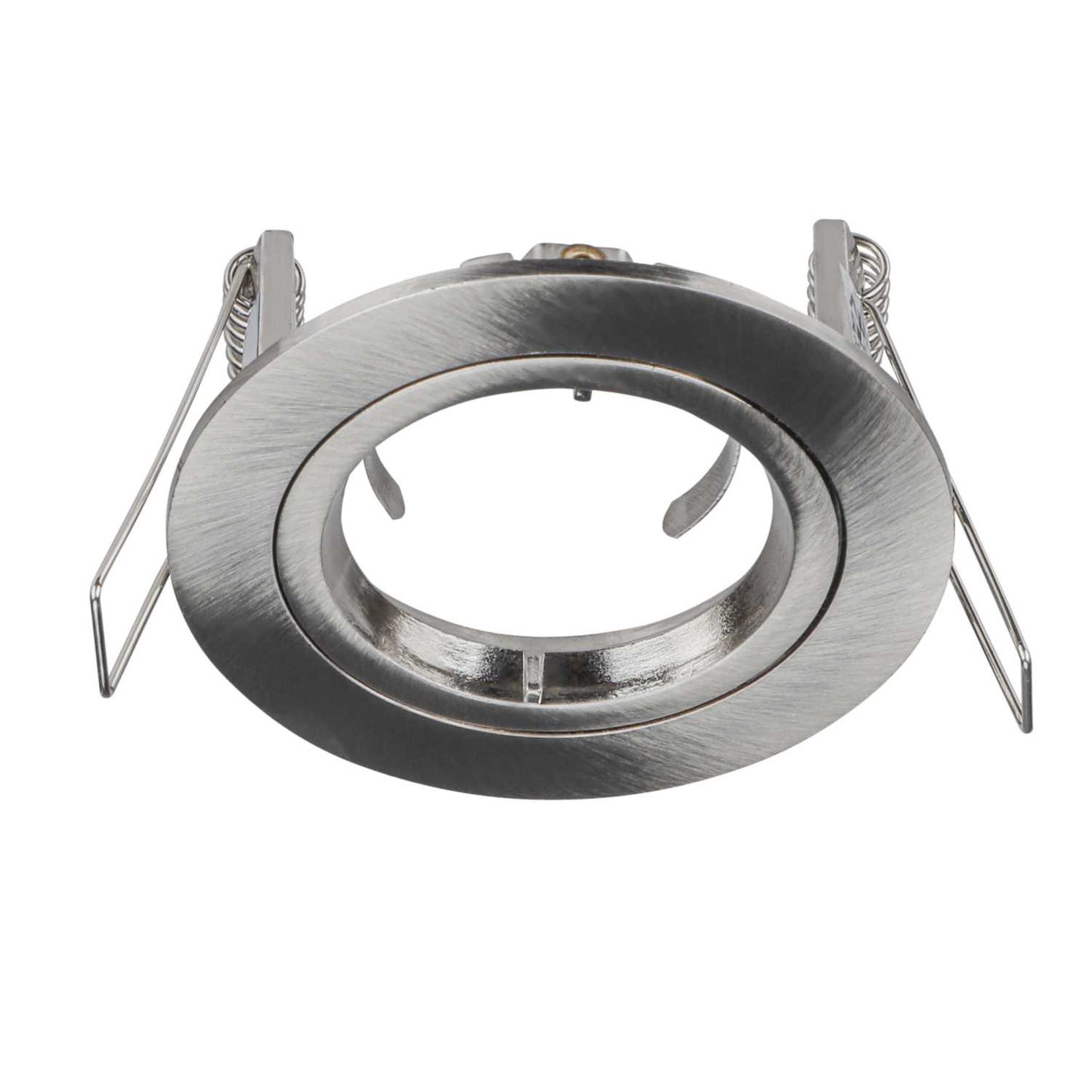 Aurora Lighting Edlm™ PRO GU10 230V Fixed Lock Ring Downlight Satin Nickel