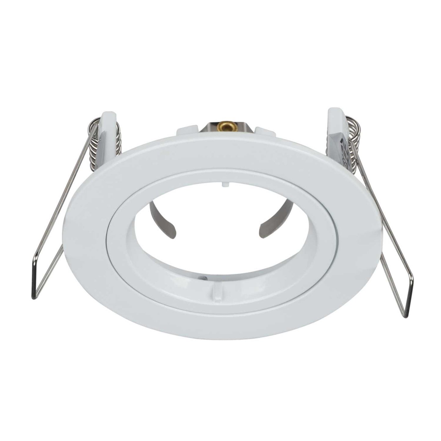 Aurora Lighting Edlm™ PRO GU10 230V Fixed Lock Ring Downlight White