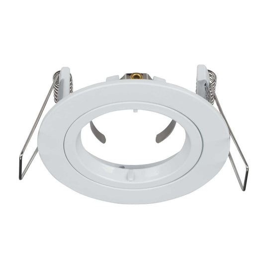Aurora Lighting Edlm™ PRO GU10 230V Fixed Lock Ring Downlight White