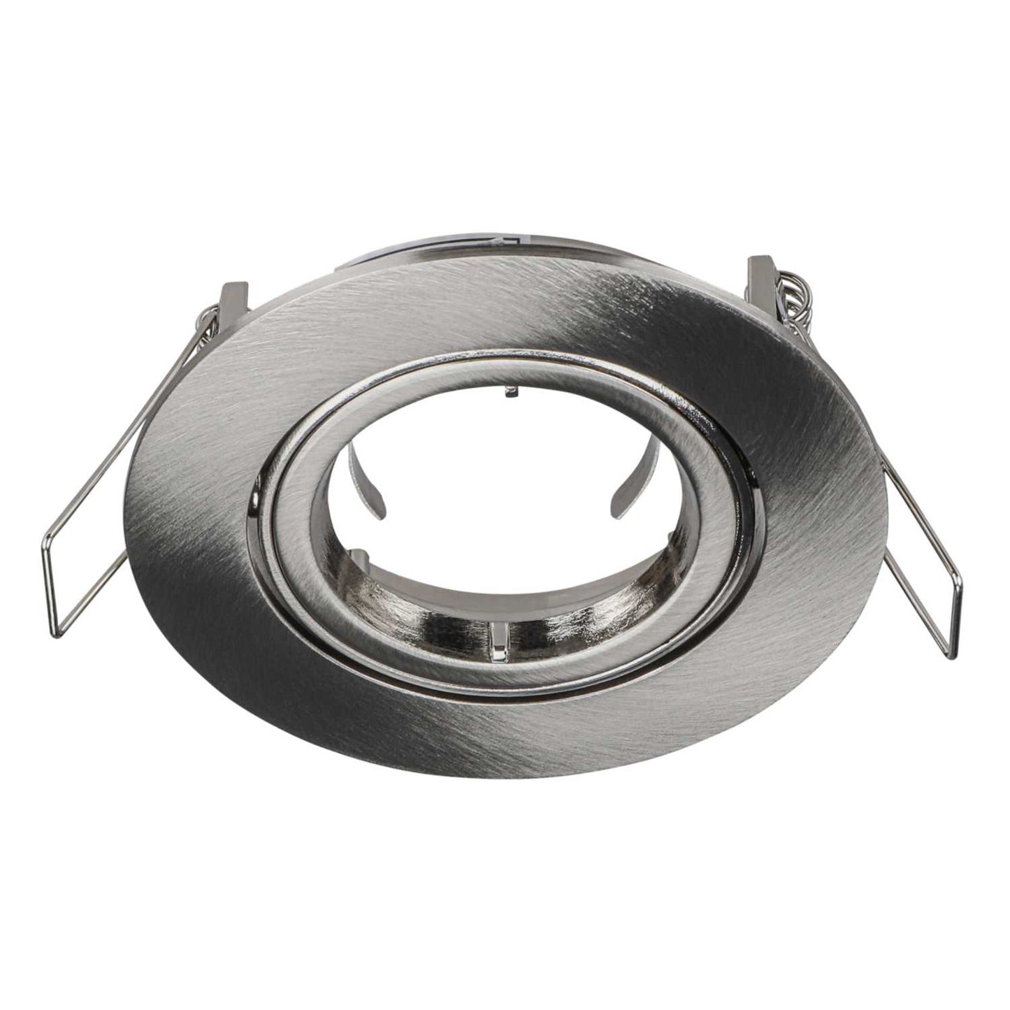 Aurora Lighting Edlm™ PRO GU10 230V Adjustable Downlight Satin Nickel
