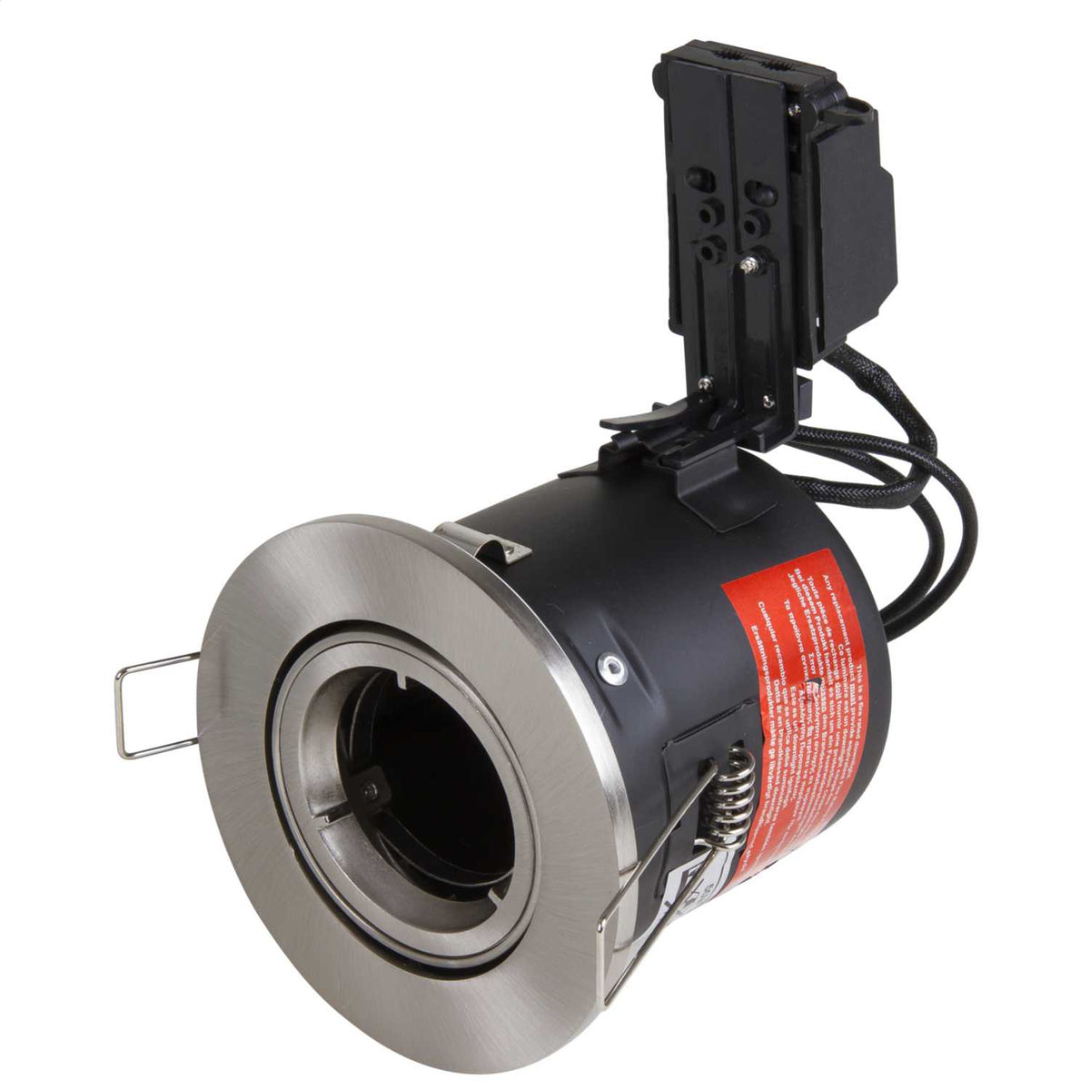 Aurora Lighting EFD™ 50W GU10 Fire Rated Adjustable Downlight Satin Nickel