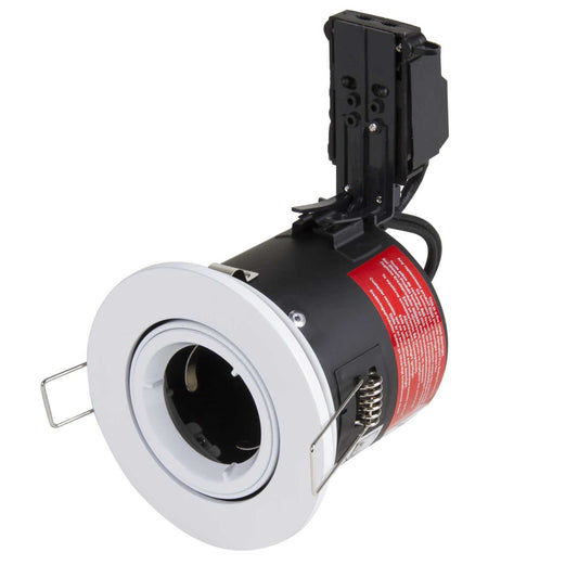 Aurora Lighting EFD™ 50W GU10 Fire Rated Adjustable Downlight White