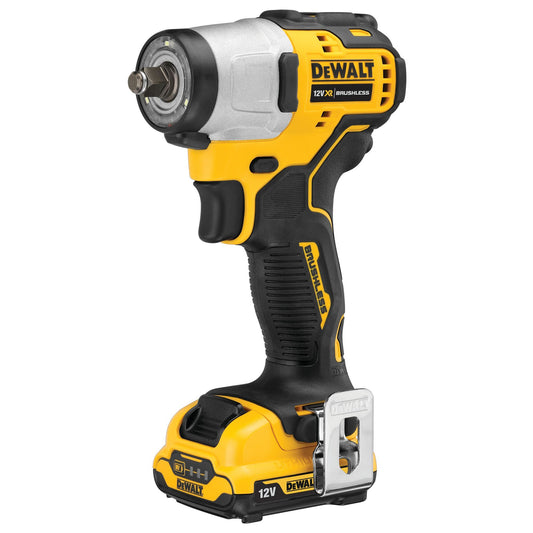 DeWalt 12V Brushless 3/8 Impact Wrench With 2 x 2.0ah Li-ion Batter | DCF902D2-GB