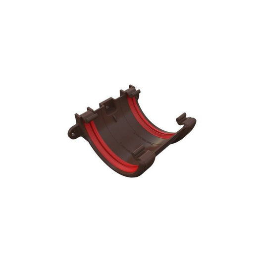 FREEFLOW ROUND UNION BRACKET LEATHER BROWN FRR602LB
