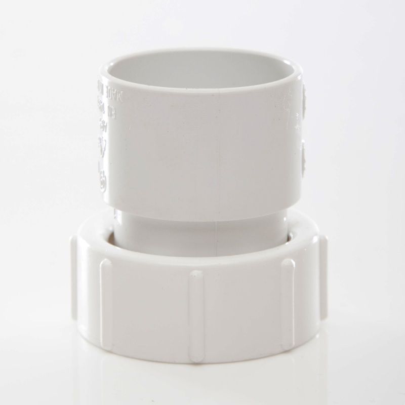 POLYPIPE ABS THREADED COUP FEMALE 32mm WS31 WS31W WHITE