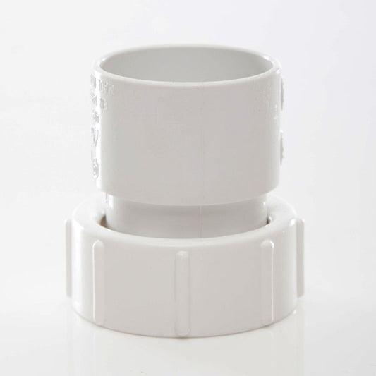 POLYPIPE ABS THREADED COUP FEMALE 32mm WS31 WS31W WHITE