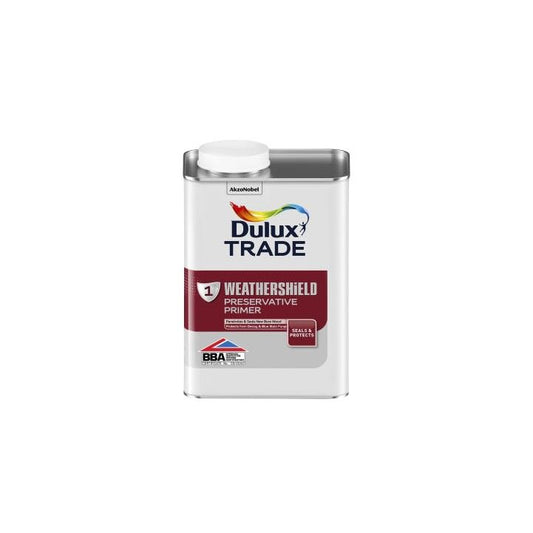 DULUX TRADE WEATHERSHIELD EXTERIOR PRESERVER PRIMER PLUS 1l 5330419