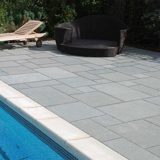 GLOBAL STONE 600 SERIES NATURAL LIMESTONE PROJECT PACK 15.30m2 IMPERIAL BLUE IBLP1530