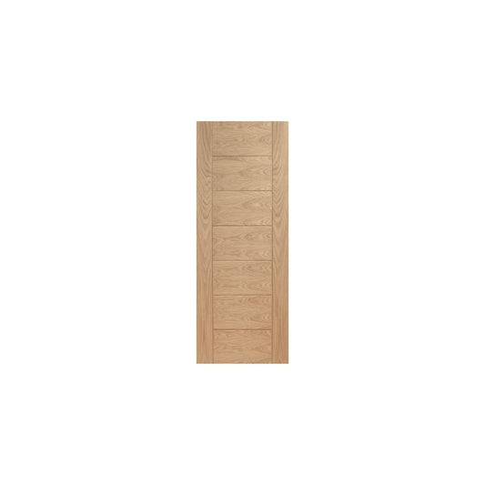 XL OAK VENEERED ESSENTIAL PALERMO DOOR EOPAL27 1981 X 686 X 35MM (27")
