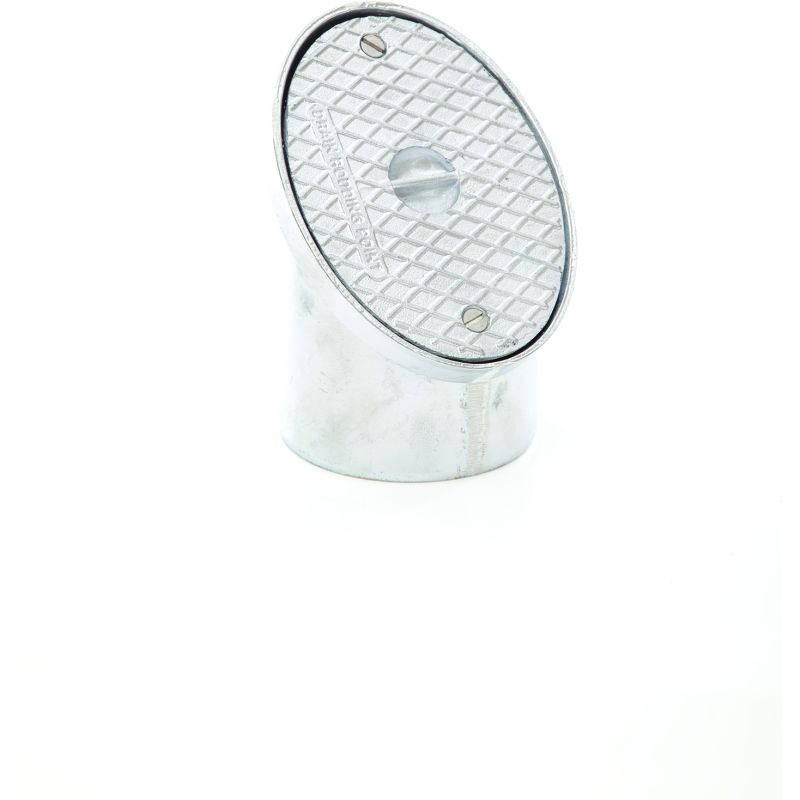 POLYPIPE RODDING EYE TERMINAL SEALED OVAL TOP 160mm x 45deg UG622S