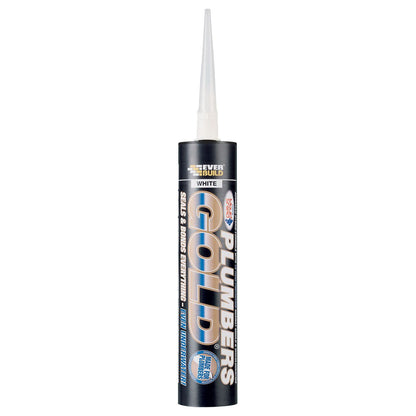 Everbuild Plumbers Gold Clear Sealant 300ml PLUMBGCL