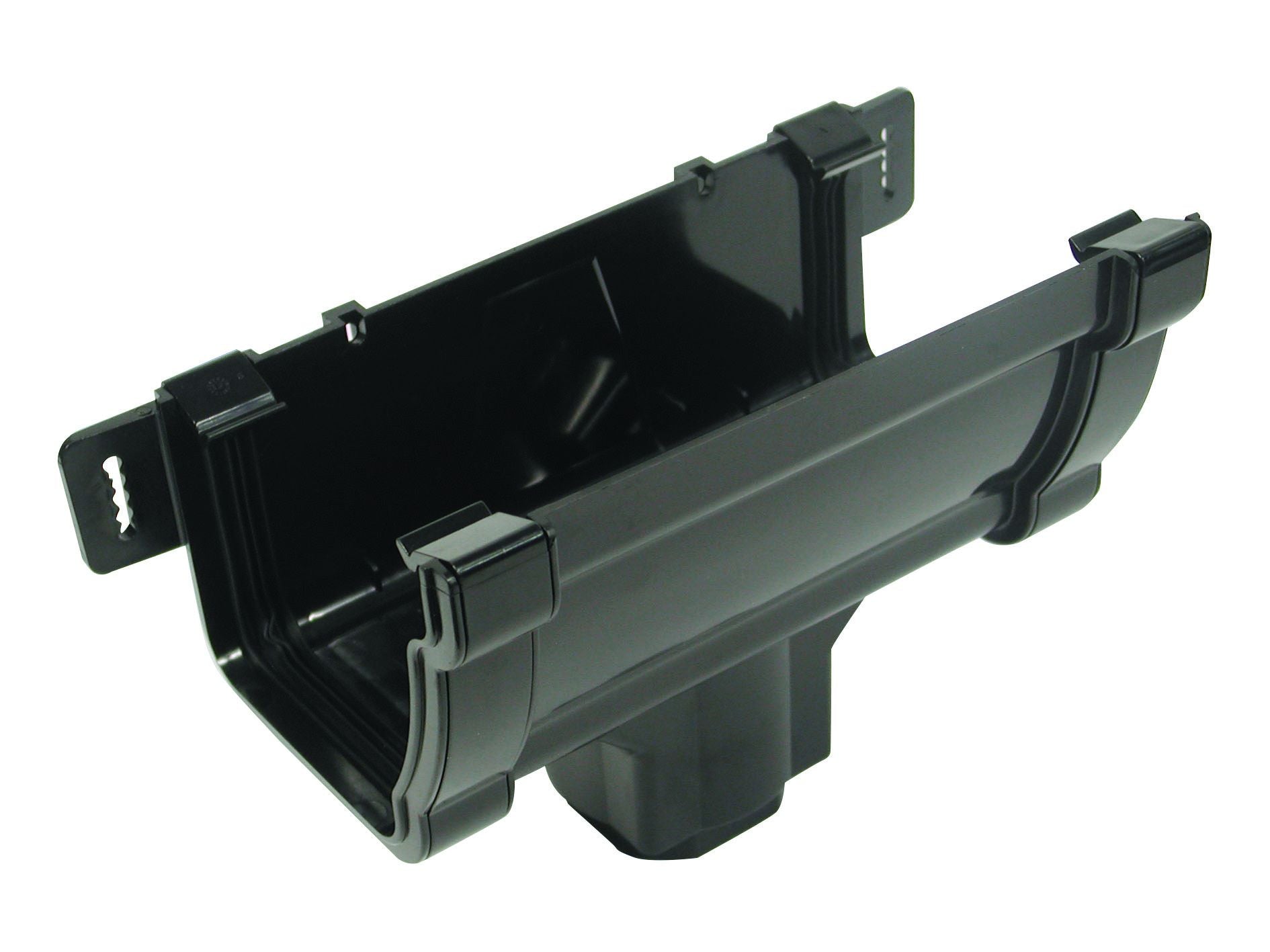 OSMASTORM 8T806 PVCU RUNNING OUTLET 111mm 8T806B BLACK