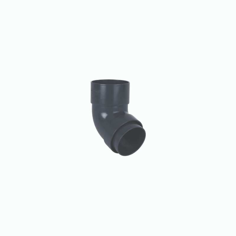 BRETT DOWNPIPE ROUND OFFSET BEND 112.5deg ANTHRACITE GREY BR209