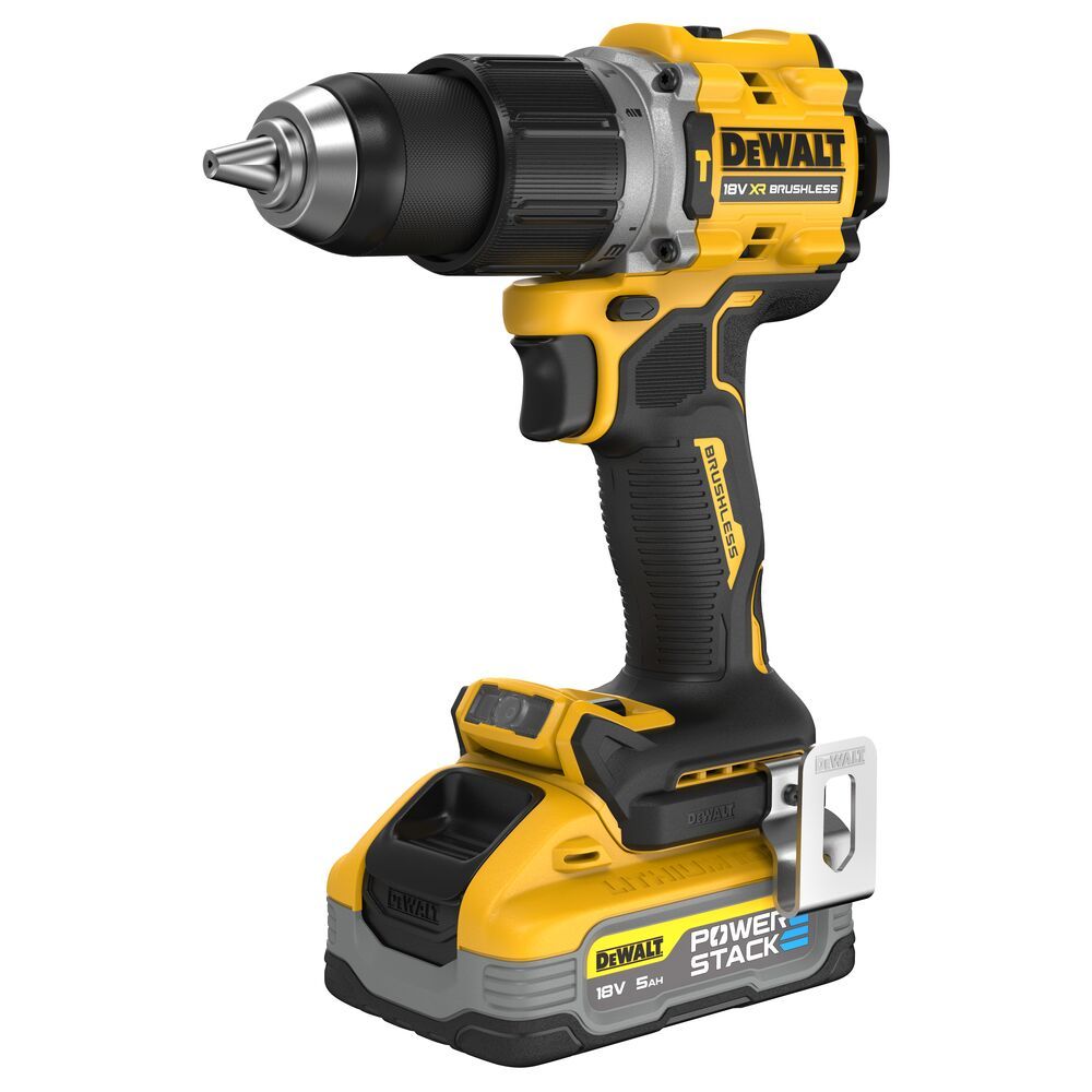 DeWalt 18V Xr G3 Compact Hammer Drill Driver 2 x 5.0ah Powerstack | DCD805H2T-GB