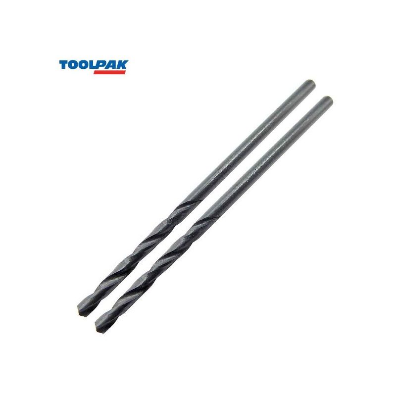 TOOLPAK RFJT020 HSS ROLL FORGED JOBBER DRILL 2mm