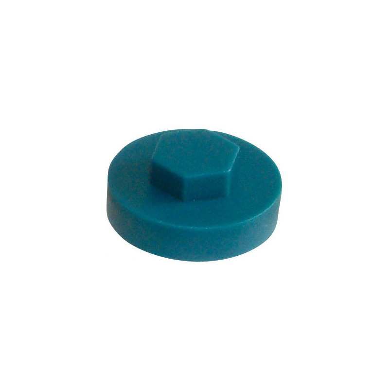 19mm TECSCREW COVER CAPS OCEAN BLUE MFC19OB