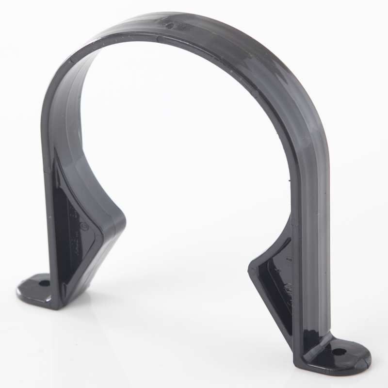 POLYPIPE SOIL PIPE BRACKET 110mm SC43 SC43B BLACK