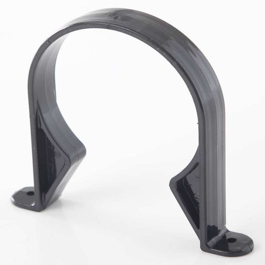 POLYPIPE SOIL PIPE BRACKET 110mm SC43 SC43B BLACK