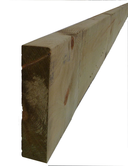 BSW 47 x 225mm x 4.8m SAWN GREEN TREATED HOMEGROWN TIMBER C16 EASED EDGE <45x220> FSC