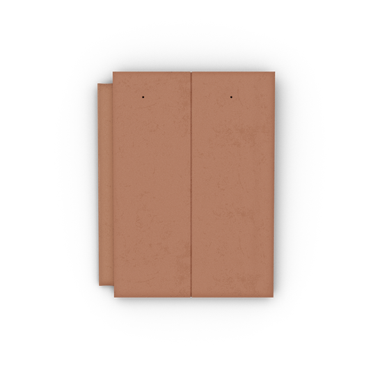 FP MCCANN DUO THIN FLAT ROOF TILE SCOTLAND TERRACOTTA 143819