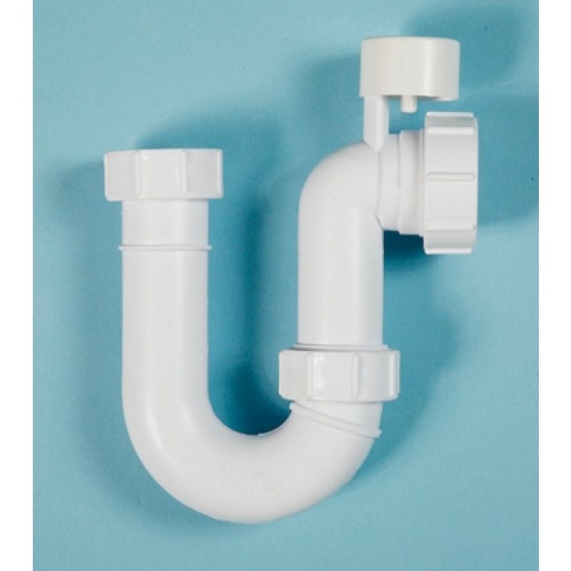 POLYPIPE TUBULAR SWIVEL P TRAP 32 x 75mm SEAL WT52PV