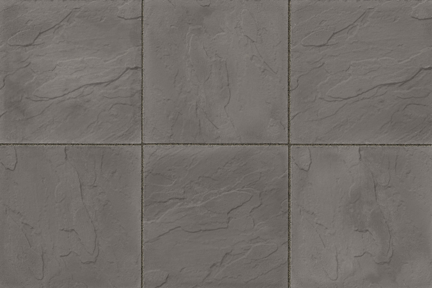 STONEMARKET (SCOTLAND) RYTON RIVEN UTILITY PAVING 600 x 600mm CHARCOAL KF2303010