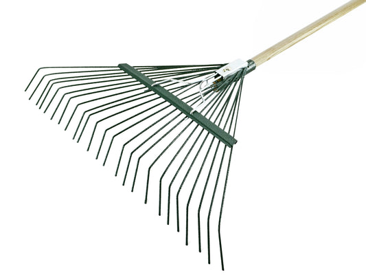 FAITHFULL FAICOULRR COUNTRYMAN LAWN RAKE 24 ROUND TINES