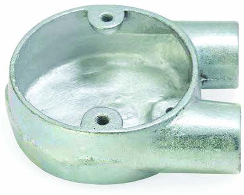 DELIGO U20 GALVANISED MALL BOX 20mm