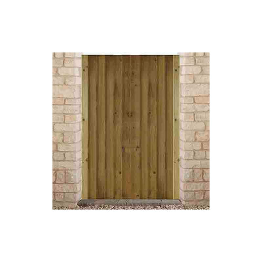 CHARLTON BAB41.2 BABINGTON TREATED FEATHEREDGE GATE 1200 x 1778mm GREEN