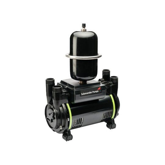 SALAMANDER CT80BU TWIN IMPELLOR UNIVERSAL BATHROOM PUMP 2.6 BAR (NEGATIVE HEAD)