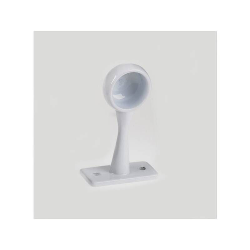 ROTHLEY FW16Q0B200 PACK OF 2 STANDARD END BRACKET 3/4" WHITE