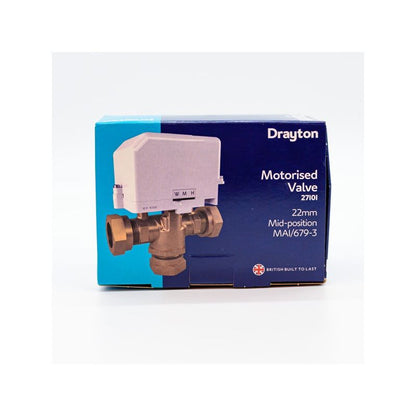 DRAYTON MA1/679-3 MID-POSITION MOT VALVE 22mm 27101