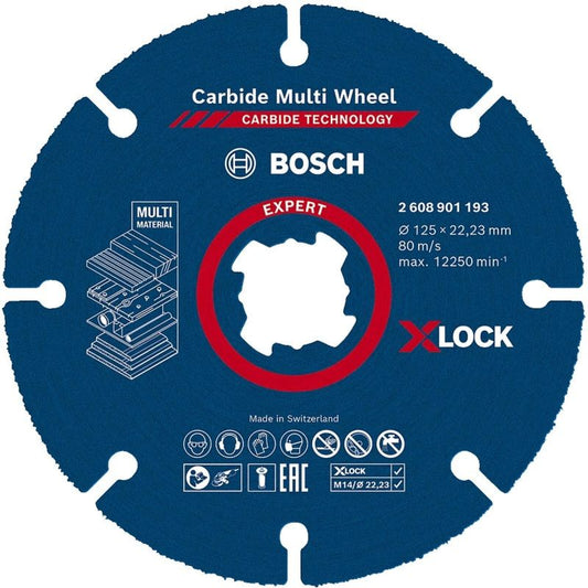 BOSCH 2608901192 X-LOCK CARBIDE MULTI WHEEL 115mm