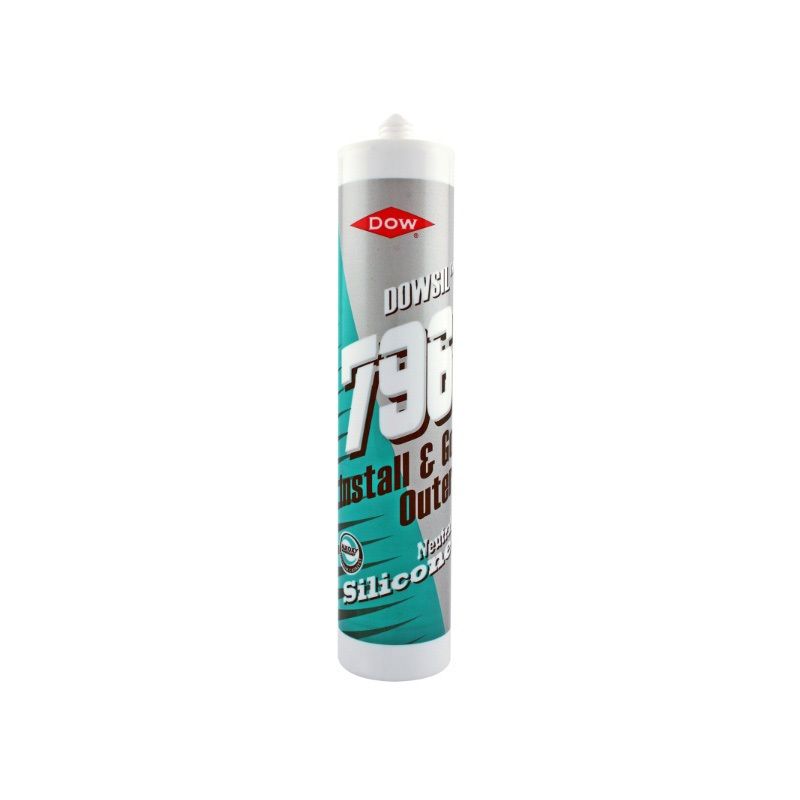 DOW 796 PVC-U SILICONE SEALANT BROWN 3308626