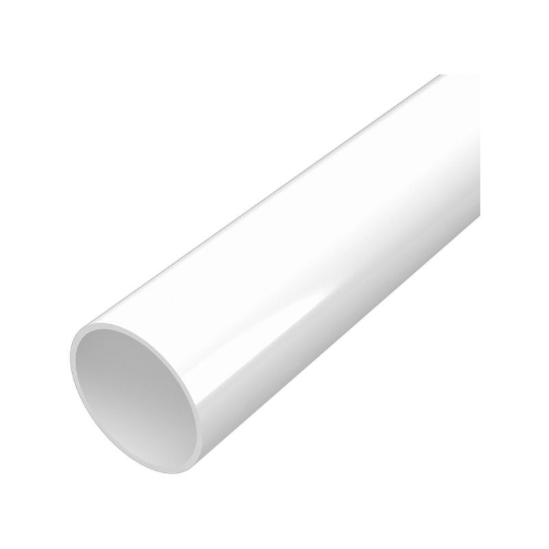 POLYPIPE ABS WASTE PIPE 40mm x 3m WS12 WS12W WHITE