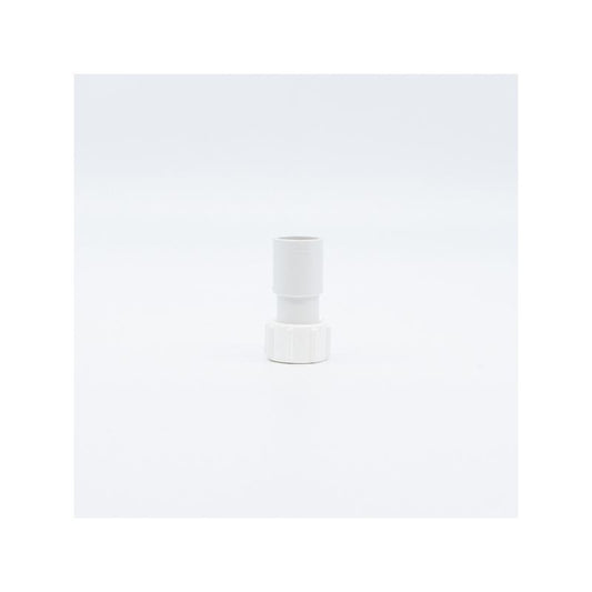 POLYPIPE ABS OVERFLOW STRAIGHT ADAPTOR 21.5mm NS47W WHITE