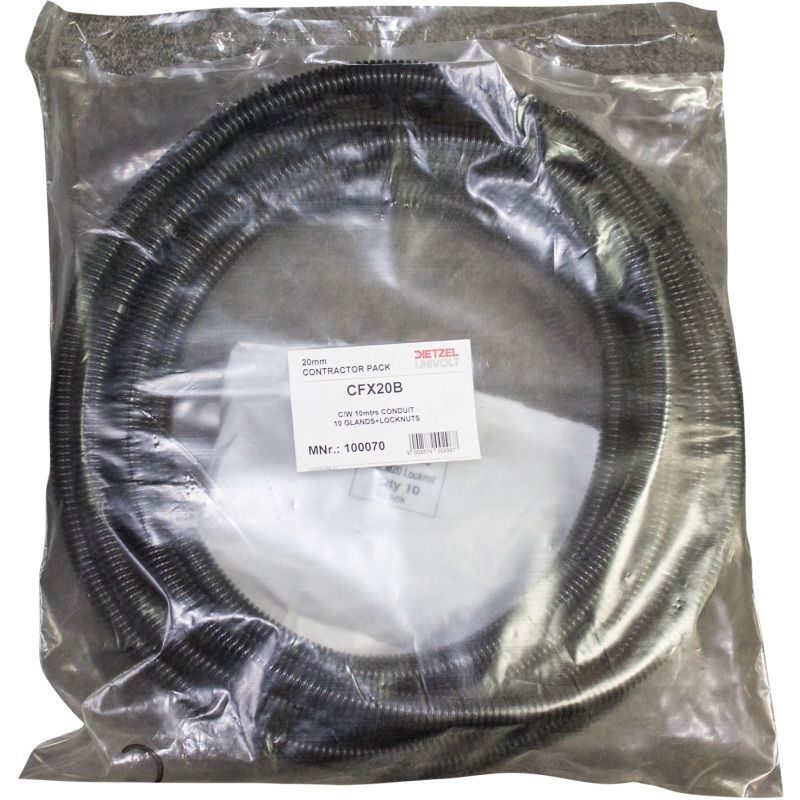 UNIVOLT CPFX25BIP44 FLEXI CONDUIT PACK 25mm x 10m