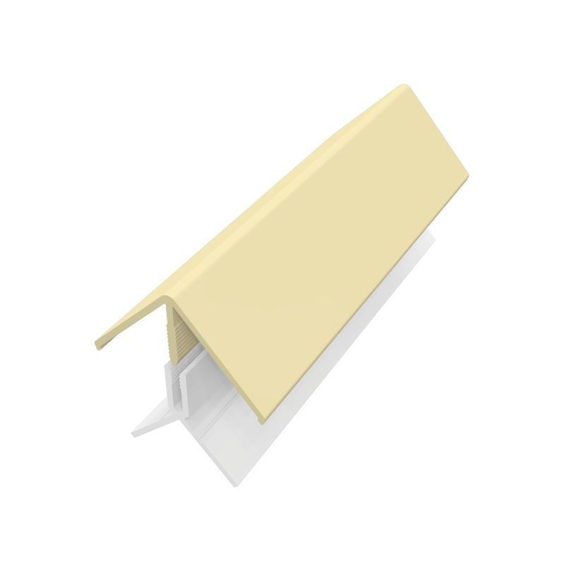 FREEFOAM 2 PART EXTERNAL CORNER TRIM 3m LIGHT SAND FC304E3SAND