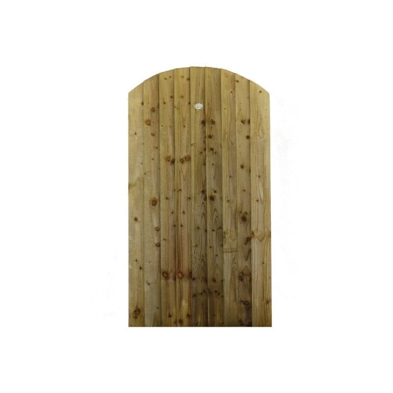 TAFS SALOP ARCH TOP FEATHEREDGE GATE 1750 x 915mm PT GREEN PATFGT