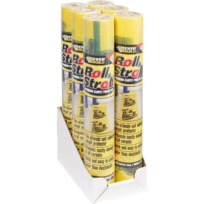 Everbuild Roll & Stroll Premium Carpet Protector 25M x 600mm ROLL20