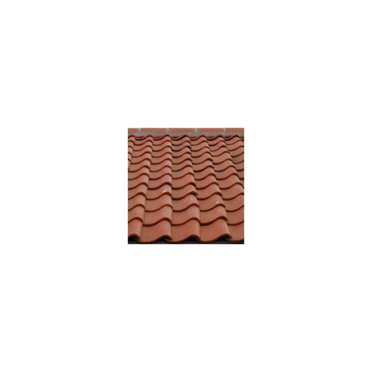 LIFESTILES ASHVALE CLAY HAND CRAFTED PANTILE RED 340 x 240mm