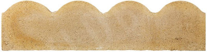 BRADSTONE SCALLOPED EDGING 150 x 50 x 600mm BUFF 20328